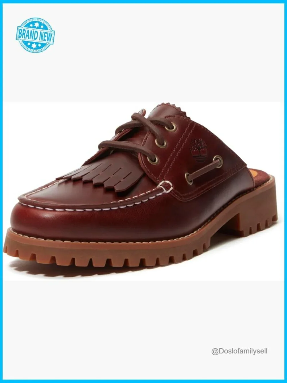 Classic Boat Shoes Mules Leather Slip-Ons Casual Comfort Preppy Style